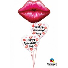 Bukiet 777 Pucker Up Valentine's Qualatex #16451 78547-2